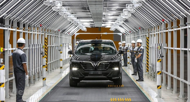 吸引大型投资商投资越南电动汽车生产领域 ảnh 1