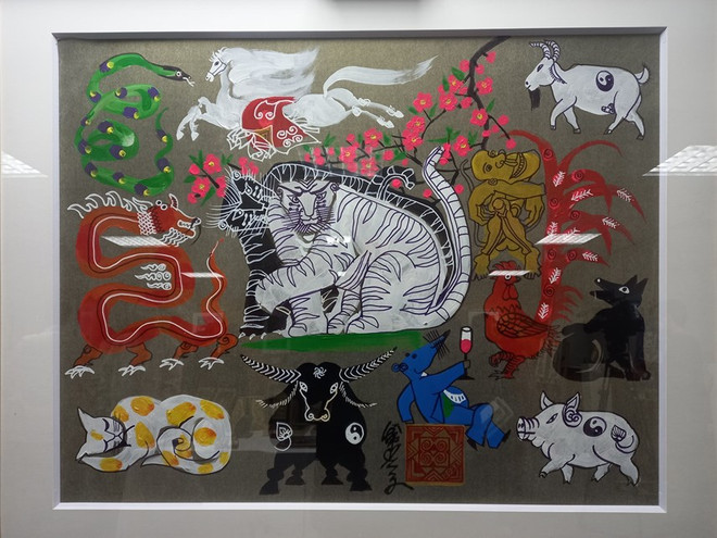 “威武气魄”美术展对外开放 迎接2022壬寅虎年到来 ảnh 1 “威武气魄”美术展对外开放 迎接2022壬寅虎年到来 ảnh 1