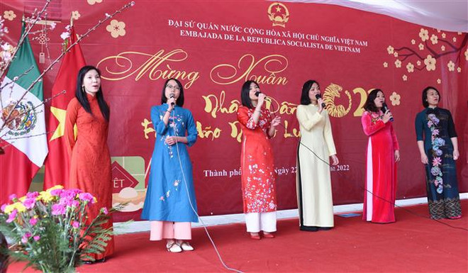 2022年壬寅春节:旅外越南人心系祖国 ảnh 2 2022年壬寅春节:旅外越南人心系祖国 ảnh 2