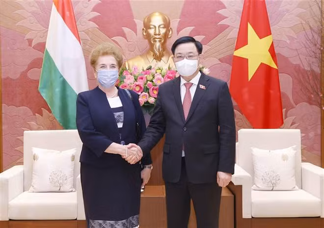 王廷惠和武文赏分别会见匈牙利国会常务副主席玛特劳伊 ảnh 1 王廷惠和武文赏分别会见匈牙利国会常务副主席玛特劳伊 ảnh 1