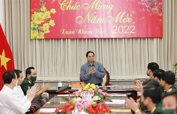 越南政府总理在芹苴市开展春节前走访慰问活动 ảnh 2 越南政府总理在芹苴市开展春节前走访慰问活动 ảnh 2