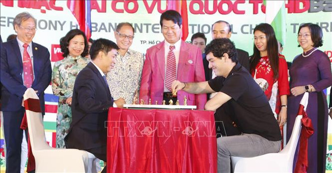 2019年HDBank国际象棋比赛正式开赛 ảnh 1 2019年HDBank国际象棋比赛正式开赛 ảnh 1