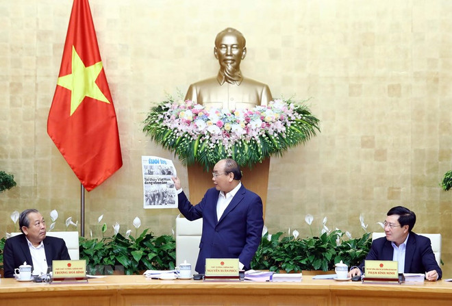 越南政府总理阮春福:尽最大努力促进经济增长 ảnh 1 越南政府总理阮春福:尽最大努力促进经济增长 ảnh 1