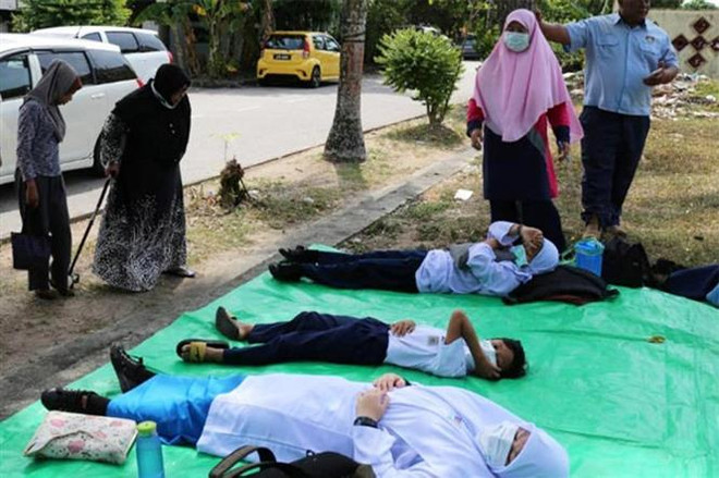 马来西亚数十名学生因化学中毒而住院治疗 ảnh 1