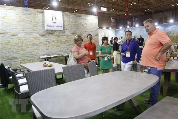 2019年越南国际家具及家具配件展览会正式开展 ảnh 2 2019年越南国际家具及家具配件展览会正式开展 ảnh 2