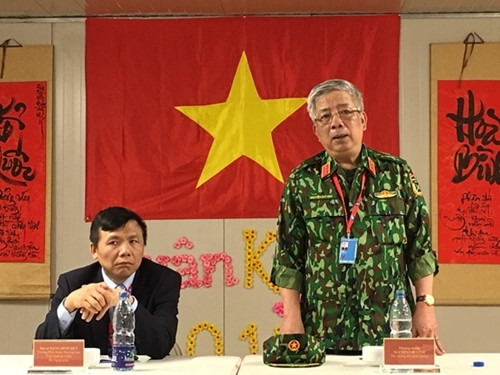 阮志咏上将率团对南苏丹进行工作访问 ảnh 1 阮志咏上将率团对南苏丹进行工作访问 ảnh 1