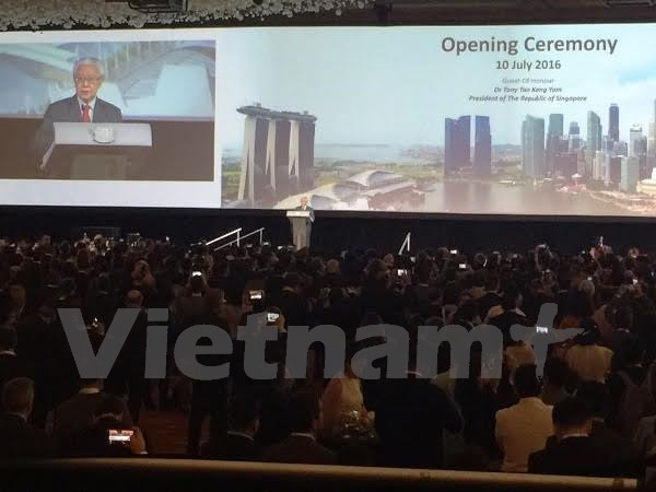 2016年世界城市峰会市长论坛在新加坡开幕 ảnh 1 2016年世界城市峰会市长论坛在新加坡开幕 ảnh 1