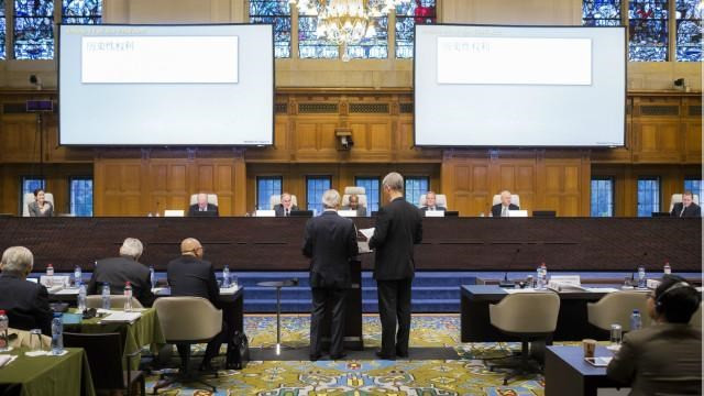 荷兰海牙国际仲裁法庭对菲律宾东海仲裁案做出最终裁决 ảnh 1 荷兰海牙国际仲裁法庭对菲律宾东海仲裁案做出最终裁决 ảnh 1