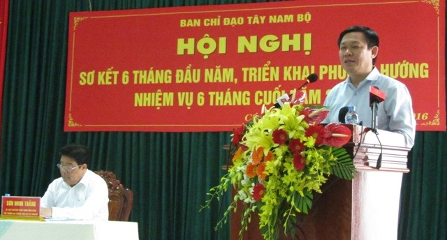 王廷惠副总理:西南部地区应加强跨地区合作 ảnh 1 王廷惠副总理:西南部地区应加强跨地区合作 ảnh 1