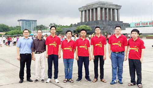 参加2016年国际数学奥林匹克竞赛的越南学生均获奖 ảnh 1 参加2016年国际数学奥林匹克竞赛的越南学生均获奖 ảnh 1