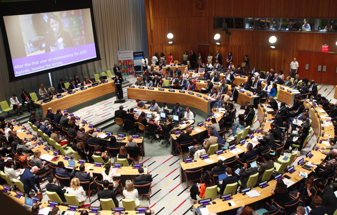 国家副主席邓氏玉盛出席联合国经济及社会理事会高级别会议 ảnh 1 国家副主席邓氏玉盛出席联合国经济及社会理事会高级别会议 ảnh 1