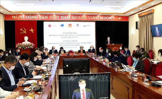 北欧国家向越南分享关于环境、社会与治理的成功经验 ảnh 1
