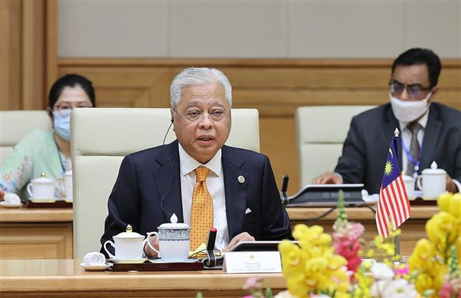 政府总理范明政与马来西亚总理伊斯梅尔·萨布里举行会谈 ảnh 3