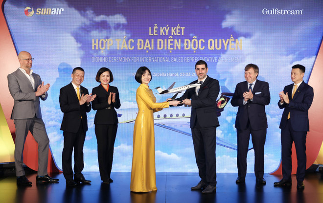 太阳航空公司正式成为湾流在越独家代理 ảnh 2 太阳航空公司正式成为湾流在越独家代理 ảnh 2