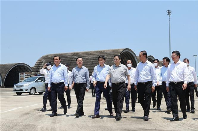 越南政府总理范明政：2022年广南省须完善规划工作 ảnh 3