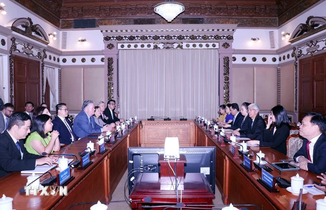 越南胡志明市与美国华盛顿州加强经济合作 ảnh 1 越南胡志明市与美国华盛顿州加强经济合作 ảnh 1