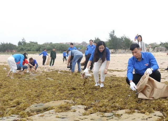 越南青年代表团参加联合国经社理事会青年论坛 ảnh 1