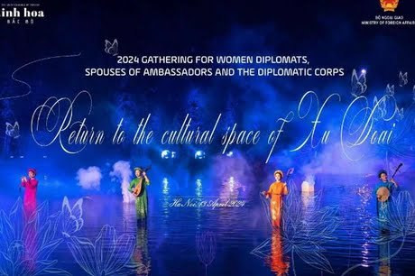 越南与各国女外交官、大使夫人及外交使团促进交流活动 ảnh 1 越南与各国女外交官、大使夫人及外交使团促进交流活动 ảnh 1