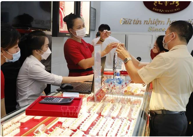 4月12日上午越南国内市场黄金价格回升 ảnh 1 4月12日上午越南国内市场黄金价格回升 ảnh 1