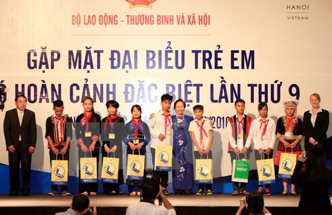 优秀特殊儿童表彰大会在河内举行 ảnh 1 优秀特殊儿童表彰大会在河内举行 ảnh 1