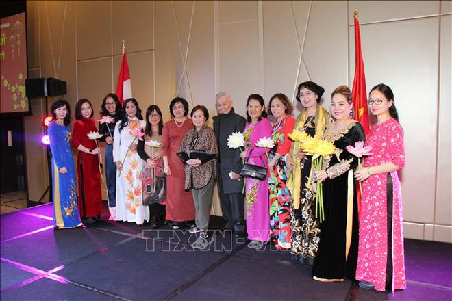 旅外越南人纷纷举行活动 喜迎2020庚子鼠年新春 ảnh 2 旅外越南人纷纷举行活动 喜迎2020庚子鼠年新春 ảnh 2