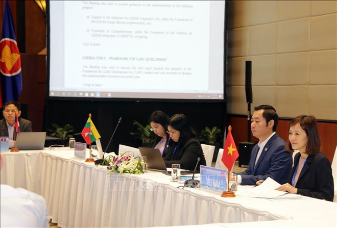 第18次柬老缅越经济高官会议在河内召开 ảnh 2 第18次柬老缅越经济高官会议在河内召开 ảnh 2