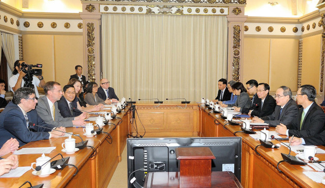 胡志明市希望同美国加强教育领域的合作 ảnh 2