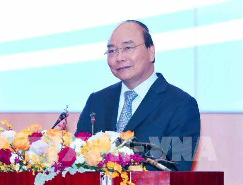 阮春福出席国家财政预算工作总结会议 ảnh 1