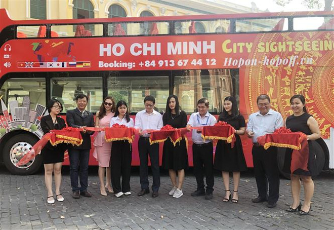 胡志明市观光巴士公交车线路正式开通 ảnh 1 胡志明市观光巴士公交车线路正式开通 ảnh 1
