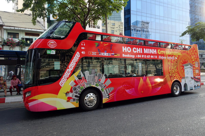 胡志明市观光巴士公交车线路正式投入运营 ảnh 1 胡志明市观光巴士公交车线路正式投入运营 ảnh 1