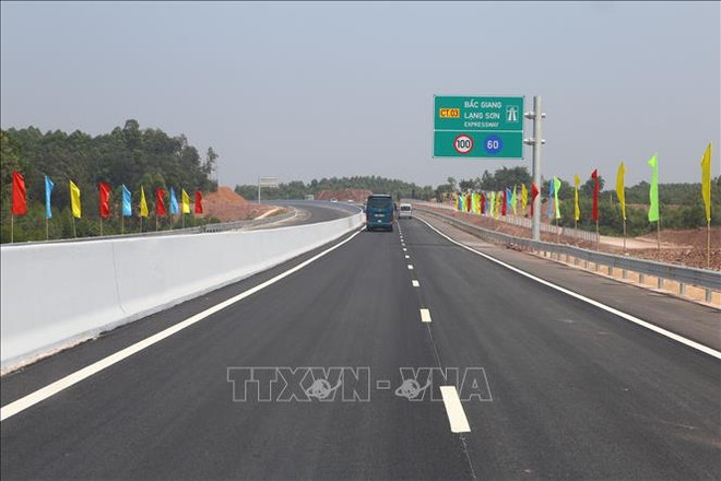 北江-谅山高速公路正式通车 ảnh 1 北江-谅山高速公路正式通车 ảnh 1