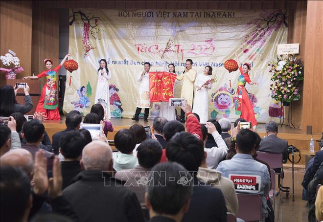 旅居日本茨城县越南人协会执行委员会正式亮相 ảnh 1 旅居日本茨城县越南人协会执行委员会正式亮相 ảnh 1