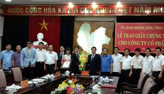 越南太原省向韩国企业颁发投资许可证 ảnh 1 越南太原省向韩国企业颁发投资许可证 ảnh 1