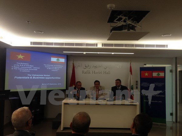 黎巴嫩希望大力促进与越南的经营合作 ảnh 1 黎巴嫩希望大力促进与越南的经营合作 ảnh 1