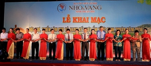 2016年宁顺省葡萄和葡萄酒与美食展销会正式开幕 ảnh 1 2016年宁顺省葡萄和葡萄酒与美食展销会正式开幕 ảnh 1