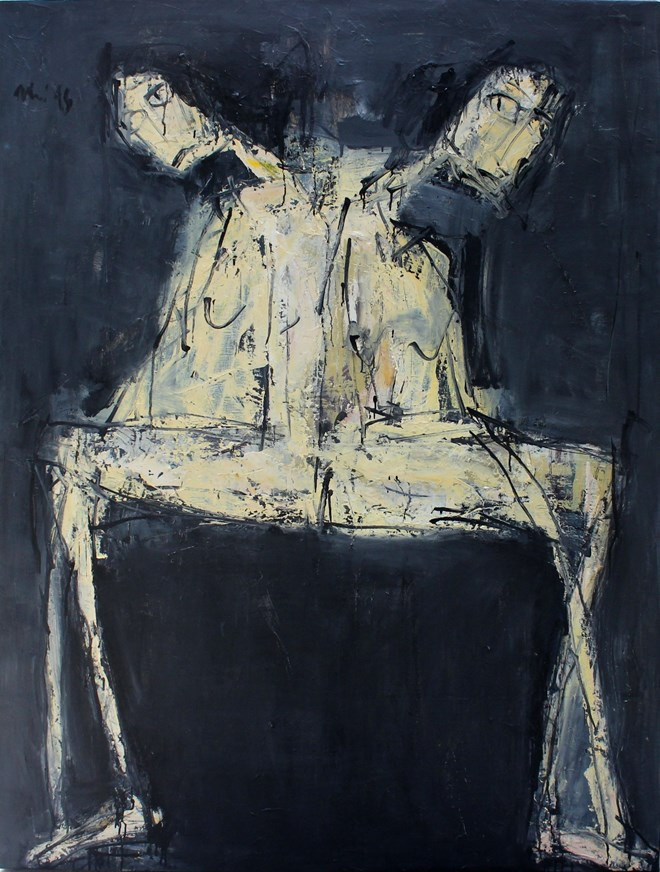 越南革新30年的美术展亮相河内 ảnh 1