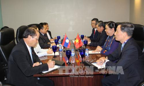 越南国会副主席丛氏放在第38届东盟议会联盟大会期间同各国国会领导举行会晤 ảnh 1 越南国会副主席丛氏放在第38届东盟议会联盟大会期间同各国国会领导举行会晤 ảnh 1