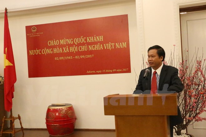 越南驻印尼大使馆举行越南国庆72周年纪念活动 ảnh 1 越南驻印尼大使馆举行越南国庆72周年纪念活动 ảnh 1
