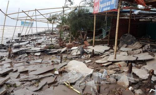 越南祖国阵线中央委员会发出紧急公函指导各省市开展第十号台风应急措施 ảnh 1 越南祖国阵线中央委员会发出紧急公函指导各省市开展第十号台风应急措施 ảnh 1