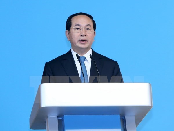 越南国家主席陈大光向第38届东盟议会联盟大会致贺电 ảnh 1 越南国家主席陈大光向第38届东盟议会联盟大会致贺电 ảnh 1