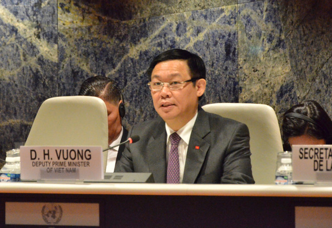 越南政府副总理王廷惠出席越南加入联合国40周年纪念仪式 ảnh 1 越南政府副总理王廷惠出席越南加入联合国40周年纪念仪式 ảnh 1