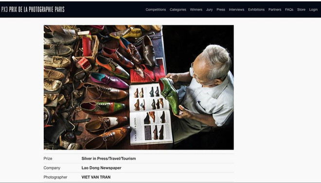 2021年法国巴黎PX3 摄影大赛揭晓 :越南摄影师喜获银奖 ảnh 1 2021年法国巴黎PX3 摄影大赛揭晓 :越南摄影师喜获银奖 ảnh 1
