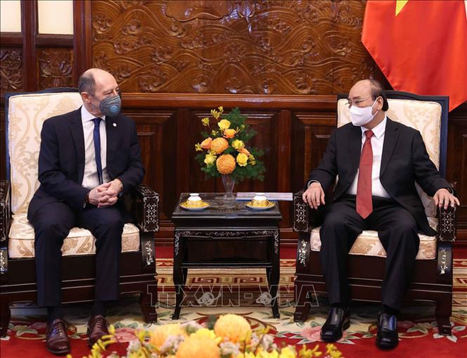 越南国家主席会见各国新任驻越大使 ảnh 1 越南国家主席会见各国新任驻越大使 ảnh 1
