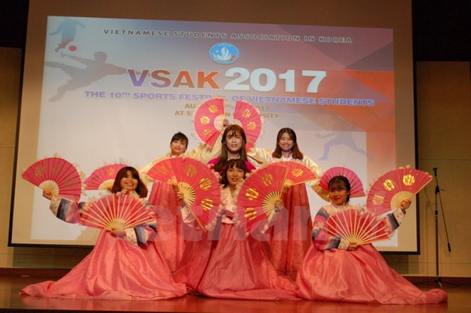 第10届在韩越南大学生运动会落下帷幕 ảnh 3 第10届在韩越南大学生运动会落下帷幕 ảnh 3