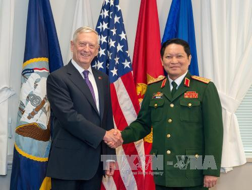 越南与美国加强防务合作 ảnh 1