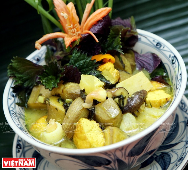 越南美食:香蕉焖豆腐 ảnh 1 越南美食:香蕉焖豆腐 ảnh 1