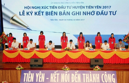 广宁省先安县引进投资资金达近1万亿越盾 ảnh 1 广宁省先安县引进投资资金达近1万亿越盾 ảnh 1