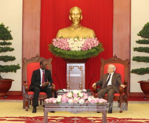 阮富仲总书记会见莫桑比克总理多罗萨里奥 ảnh 1