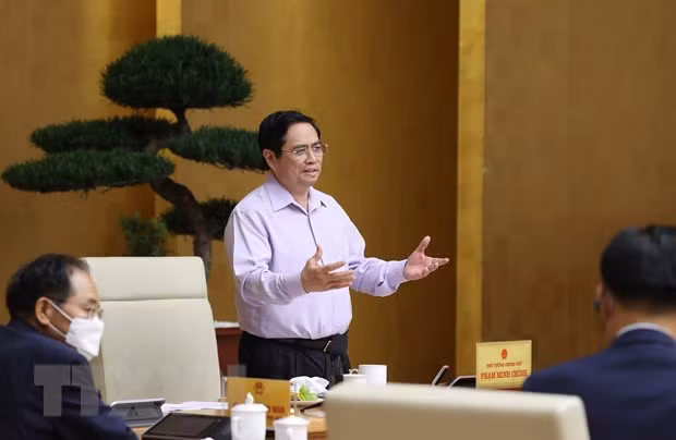 范明政总理:防疫成果不是天上掉下来的 ảnh 1 范明政总理:防疫成果不是天上掉下来的 ảnh 1