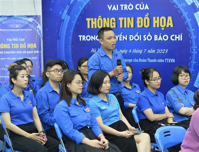 图表新闻是现代新闻的有利“武器” ảnh 2